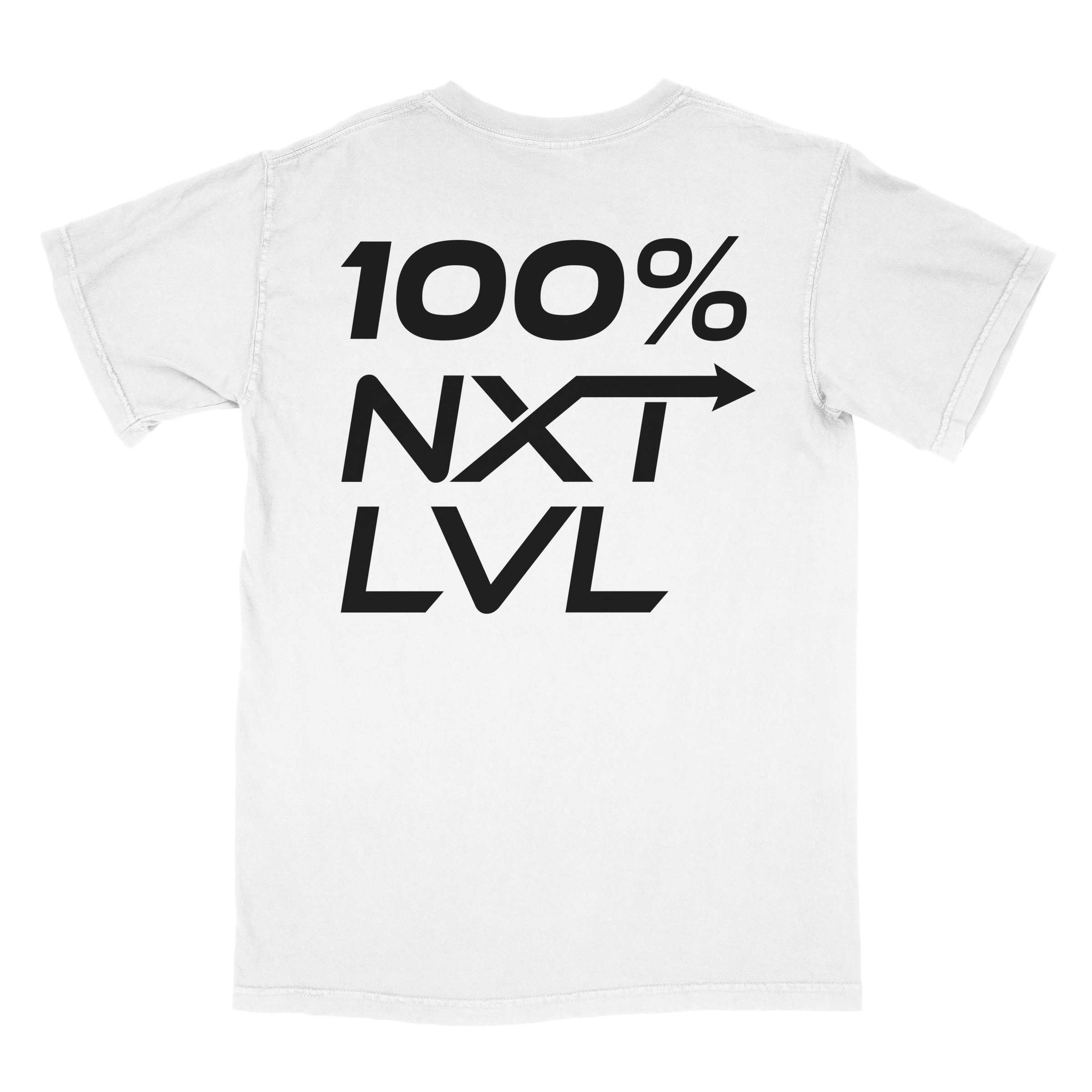 100% NXT LVL Tee - White